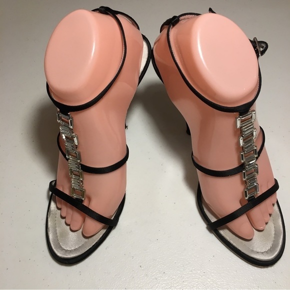 Giuseppe Zanoth Design Sandal Heels Shoes Size 40 SB-BH - Picture 11 of 13